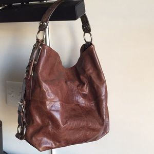 Tano Boogie Bucket Bag in Brown Leather